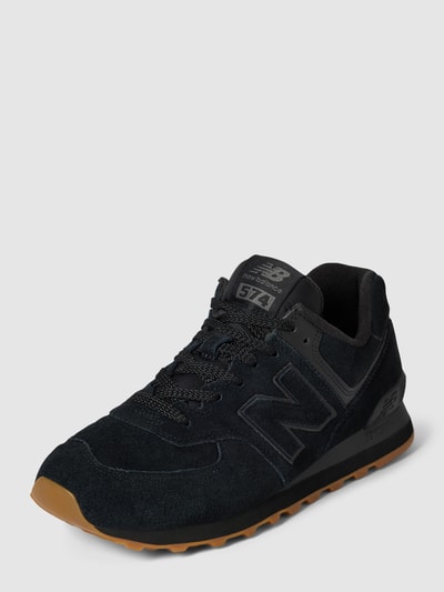 New Balance Sneaker aus Leder-Mix Black 1