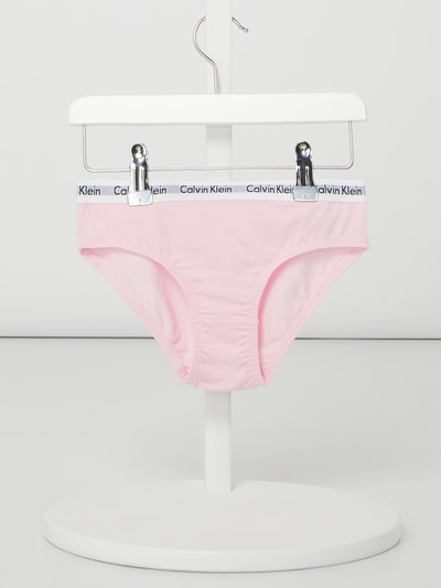 Calvin Klein Underwear Slip per 2 stuks  Lichtgrijs gemêleerd - 1