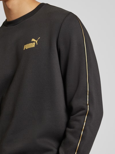 PUMA PERFORMANCE Sweatshirt mit Label-Print Black 3