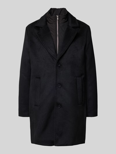 Jack & Jones Premium Lange jas met opstaande kraag, model 'BLASTANFORD' Zwart - 2