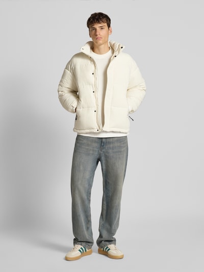 Redefined Rebel Corduroy jack met opstaande kraag, model 'MOSES' Offwhite - 1