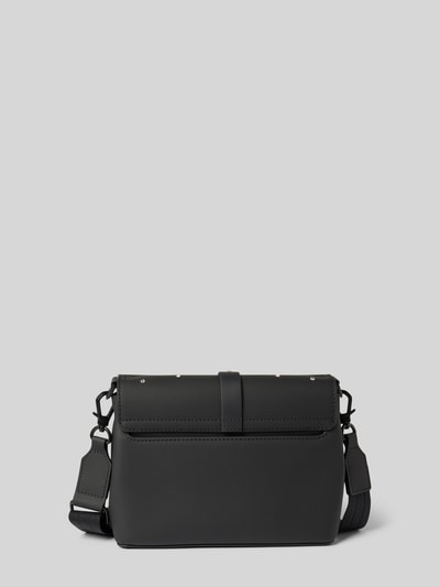 GASTON LUGA Handtasche mit Strasssteinbesatz Modell 'Spläsh' Black 4