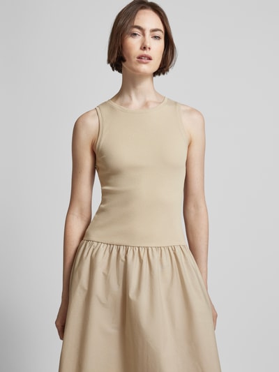 Mango Maxikleid im Stufen-Look Modell 'VALVI' Beige 3