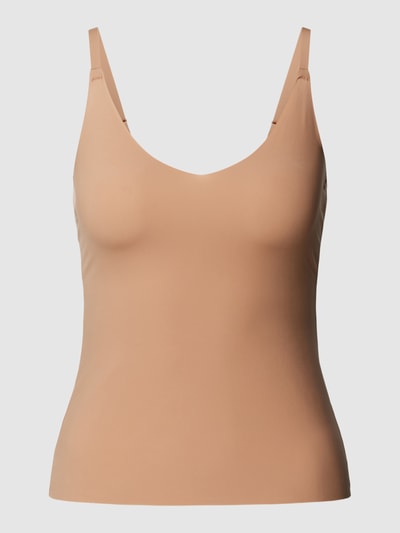 Sloggi Top met bandjes in effen design, model 'ZERO FEEL 2.0' Beige - 1