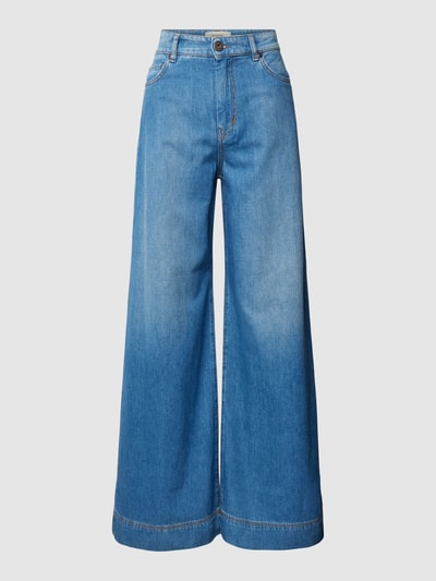 Weekend Max Mara Jeansy rozkloszowane z 5 kieszeniami model ‘VEGA’ w kolorze jeansu Jeansowy niebieski 2