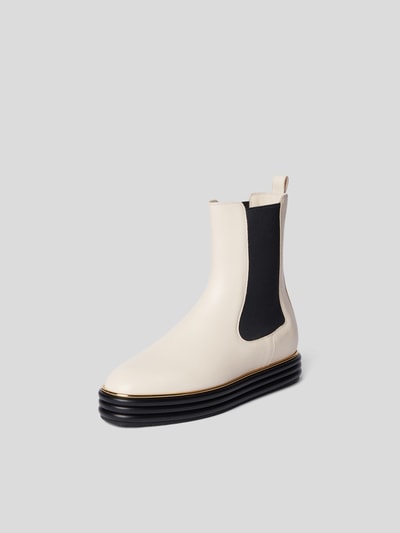 Bally Chelsea Boots mit Applikation Beige 2