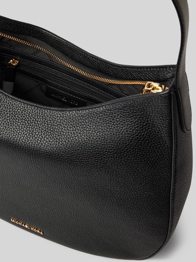 MICHAEL Michael Kors Hobo Bag aus echtem Rindsleder Modell 'KENSONGTON' Black 4