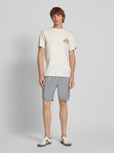 Ellesse Regular fit korte cargobroek met steekzakken, model 'UMANI' Middengrijs - 1