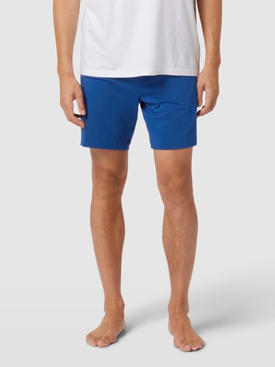 HUGO Sweatshorts mit Label-Details Royal 4