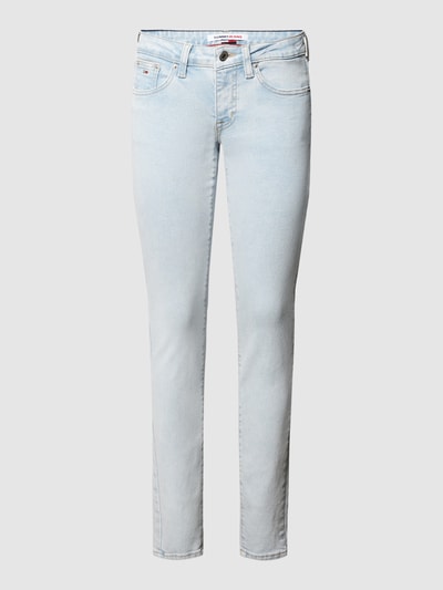 Tommy Jeans Skinny Fit Jeans mit Stretch-Anteil Modell 'SOPHIE' Hellblau 2