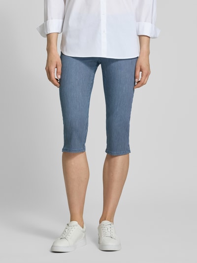 Angels Caprijeans mit Eingrifftaschen Modell 'Ana' Blau 4