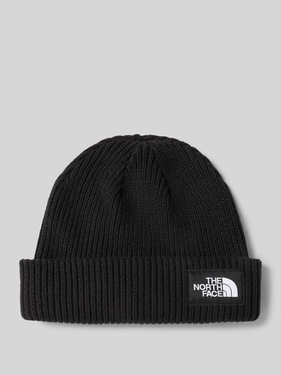 The North Face Beanie mit Label-Detail Black 1