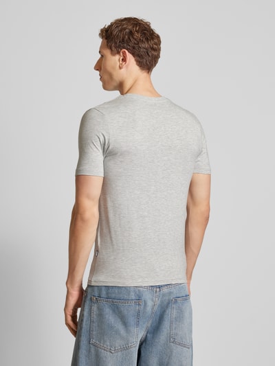 REVIEW T-shirt met ronde hals Lichtgrijs gemêleerd - 5
