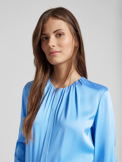 BOSS Bluse aus Seide-Mix Modell 'Banorah' Hellblau 3