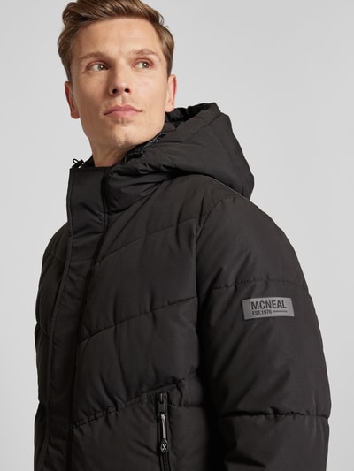 MCNEAL Steppjacke mit Kapuze Black 3