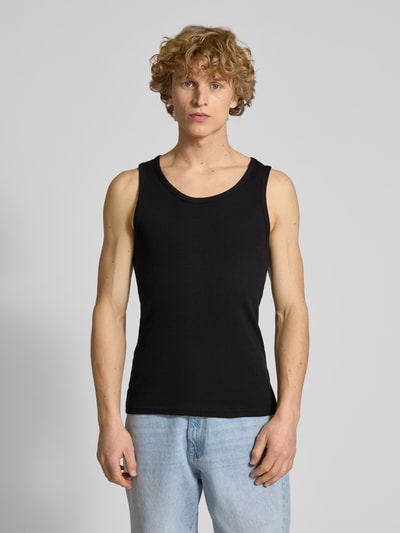 WEEKDAY Tanktop in Ripp-Optik Black 4