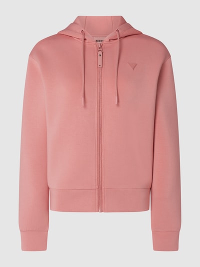 Guess Activewear Sweatjacke mit Kapuze Modell 'ALLIE SCUBA HOODIE' Mauve 1