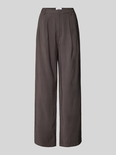 moves Wide leg stoffen broek met steekzakken, model 'Nimma 1867' Antraciet - 3