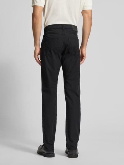 Christian Berg Men Spodnie materiałowe o kroju slim fit z dodatkiem bawełny ekologicznej i 5 kieszeniami Czarny 5