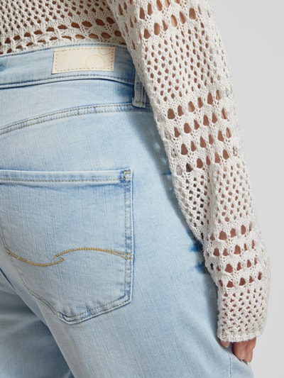QS Slim fit capri-jeans in 5-pocketmodel Lichtblauw - 2
