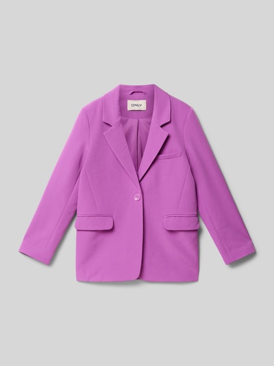 Only Regular Fit Blazer mit Pattentaschen Modell 'LANA-BERRY' Purple 1