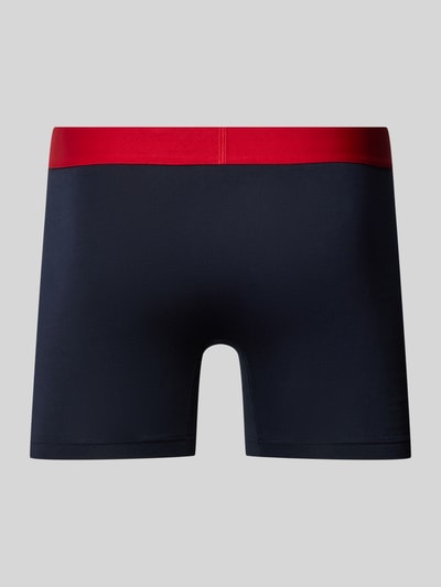 Tommy Hilfiger Boxershort met elastische band met logo in een set van 3 stuks Donkerblauw - 3