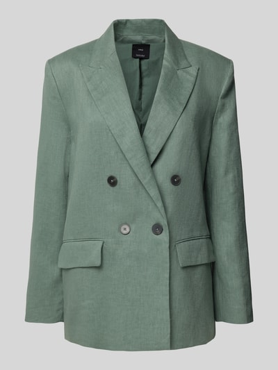 Mango Leinenblazer mit Reverskragen Modell 'MUSGO' Schilf 2