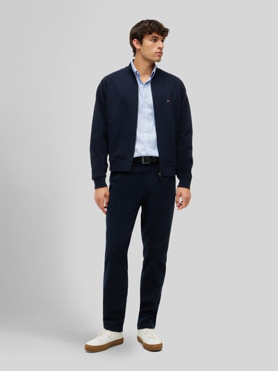 Tommy Hilfiger Regular Fit Sweatjacke aus Baumwoll-Mix Marine 1