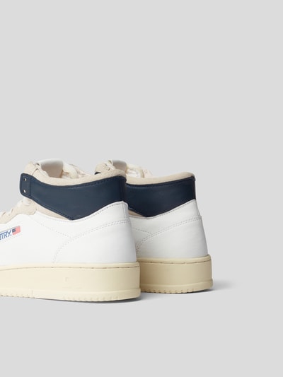 Autry High-Top-Sneaker mit Kontrastbesatz Weiß 3