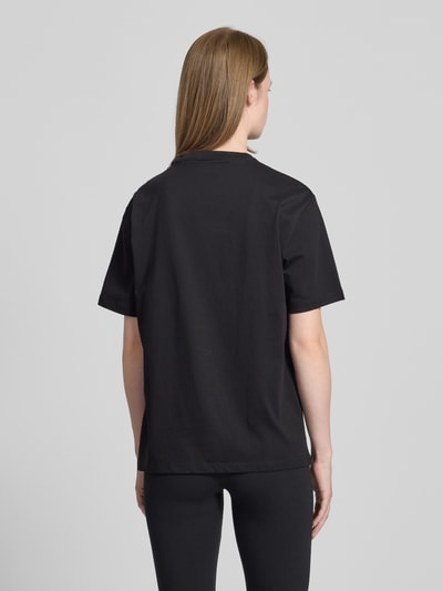 EA7 Emporio Armani T-shirt met labeldetail Zwart - 5