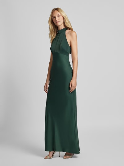 Laona Abendkleid mit Neckholder Dunkelgruen 1