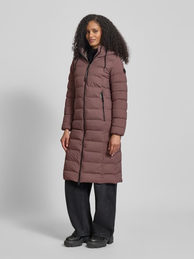 khujo Regular Fit Steppmantel mit Zweiwege-Reißverschluss Modell 'Gamp' Altrosa 4