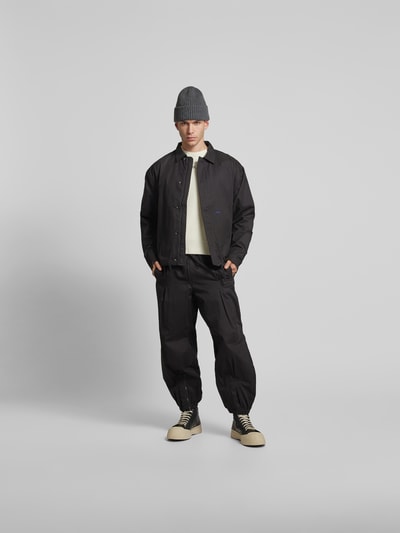 A-COLD-WALL Hemdjacke mit Kentkragen Black 1