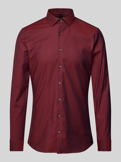 OLYMP No. Six Super Slim Fit Business-Hemd mit Kentkragen Rot 1