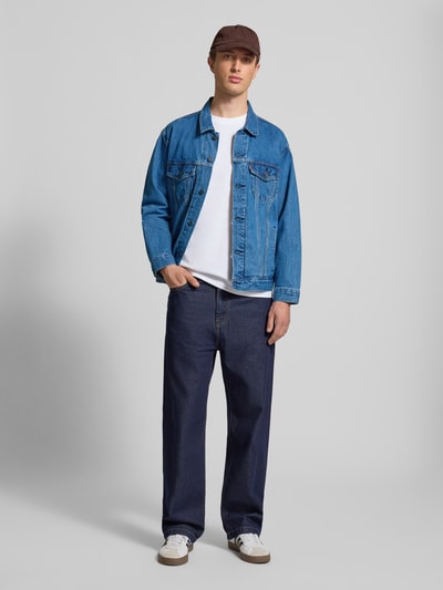 Levi's® Kurtka jeansowa o kroju relaxed fit z czystej bawełny Jeansowy niebieski 1