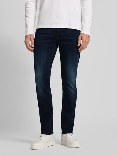 PME Legend Slim fit jeans met viscose, model 'Nightflight' Marineblauw - 4