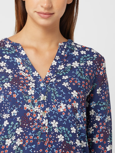 Montego Blouseshirt met verstelbare mouwlengte  Donkerblauw - 3