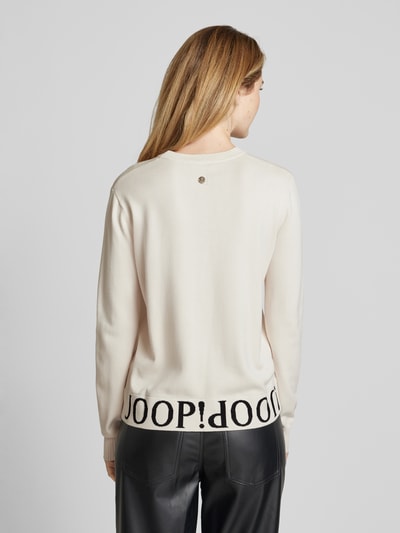 JOOP! Longsleeve mit Rundhalsausschnitt Offwhite 5