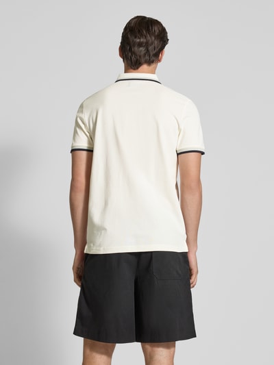 MCNEAL Poloshirt mit Label-Stitching Offwhite 5