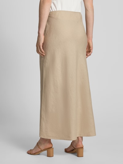 Samsøe Samsøe Leinenrock Modell 'AGNETA' Sand 5