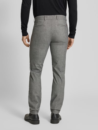 BOSS Orange Slim fit chino van katoenmix  Lichtgrijs - 5