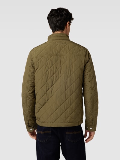 Gant Gewatteerd jack met labelstitching, model 'WINDCHEATER' Olijfgroen - 5