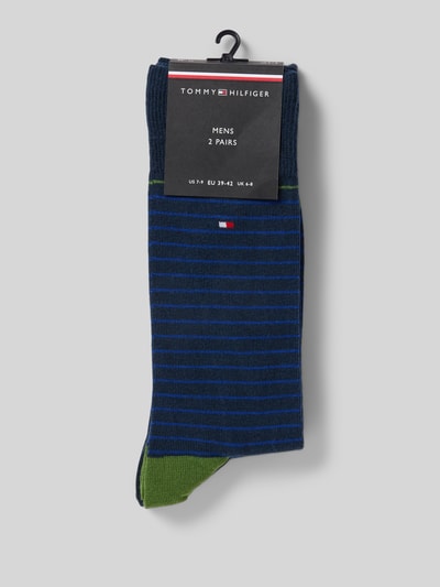 Tommy Hilfiger Socken aus Baumwoll-Mix im 2er-Pack Royal 3