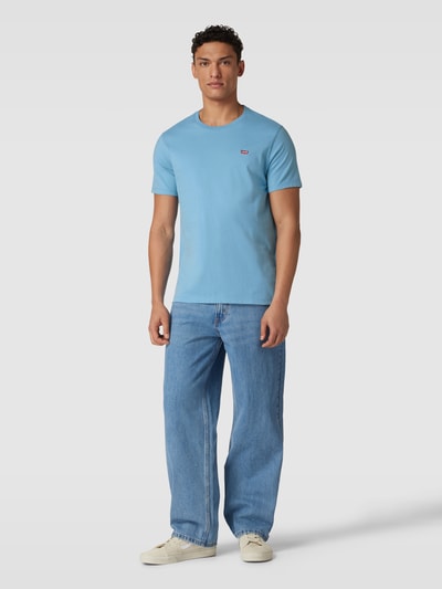 Levi's® T-shirt met ronde hals Lichtblauw - 1