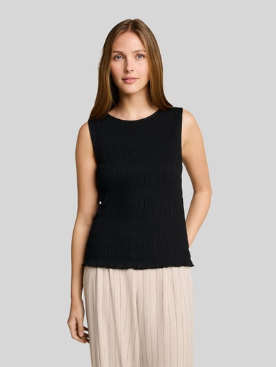 Tom Tailor Denim Regular Fit Top aus Baumwoll-Mix Black 4