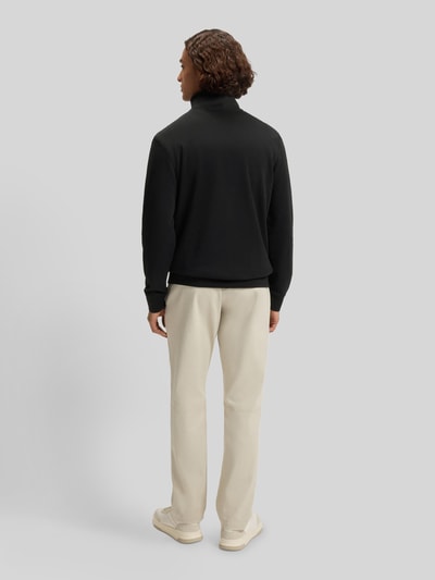 BOSS Orange Regular fit sweatshirt van puur katoen Zwart - 5