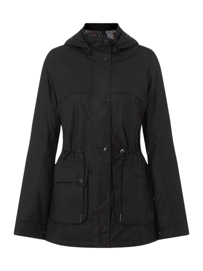 Barbour Parka aus gewachster Baumwolle Modell 'Cassley' Black 1