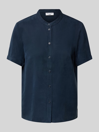 Marc O'Polo Denim Bluse mit Strukturmuster Marine 2