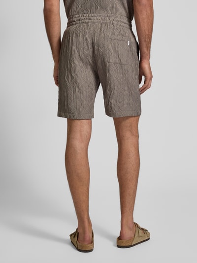 Lindbergh Shorts met elastische band Kaki - 5