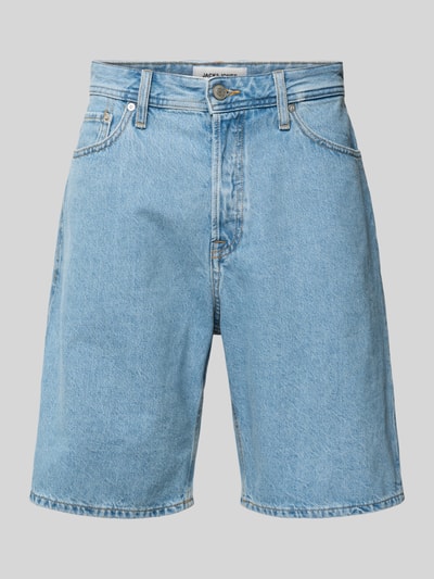 Jack & Jones Baggy fit korte jeans in 5-pocketmodel, model 'ALEX' Lichtblauw - 2